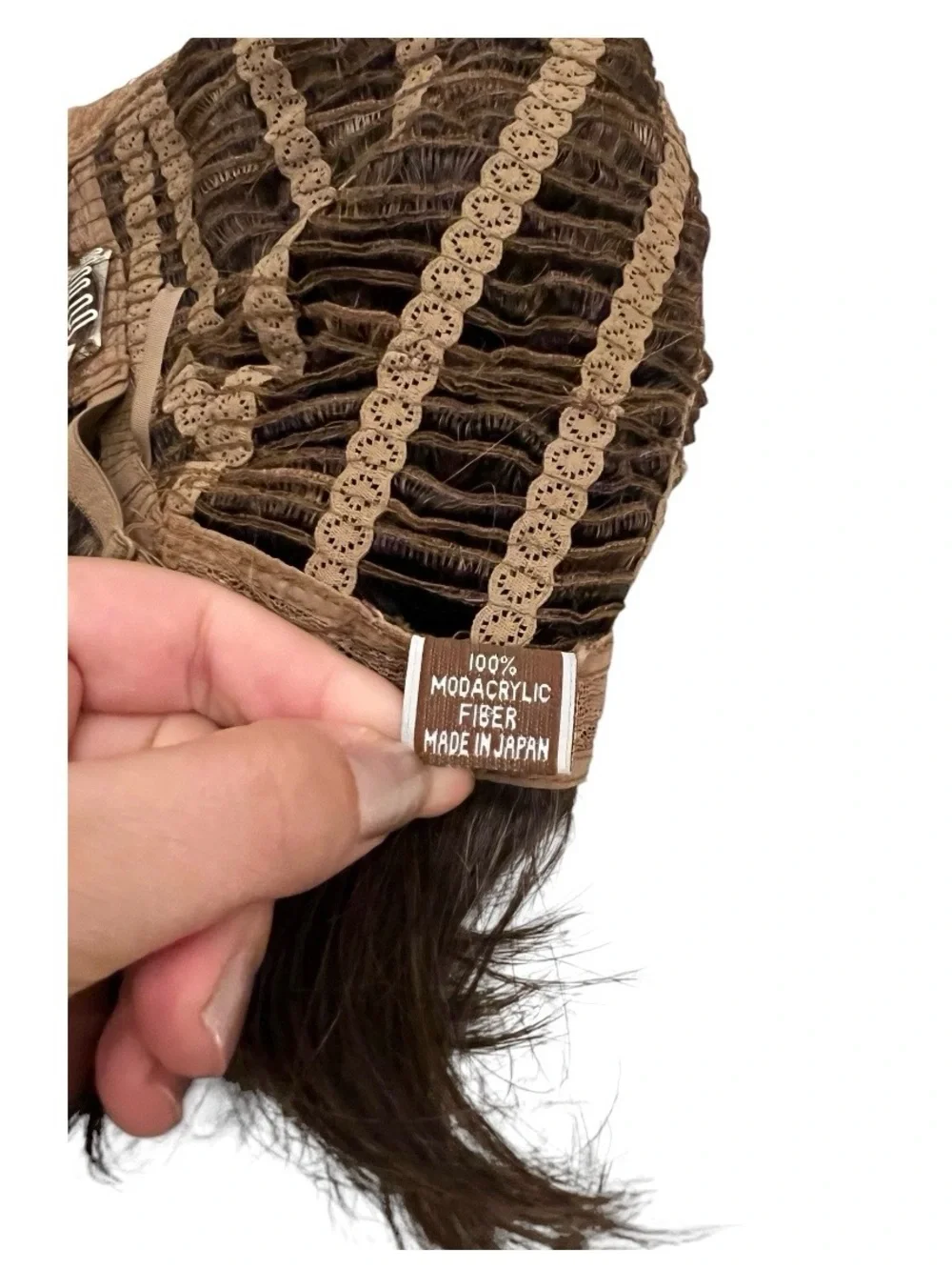 Dark Brown to Highlight Mix Short Layered Wig